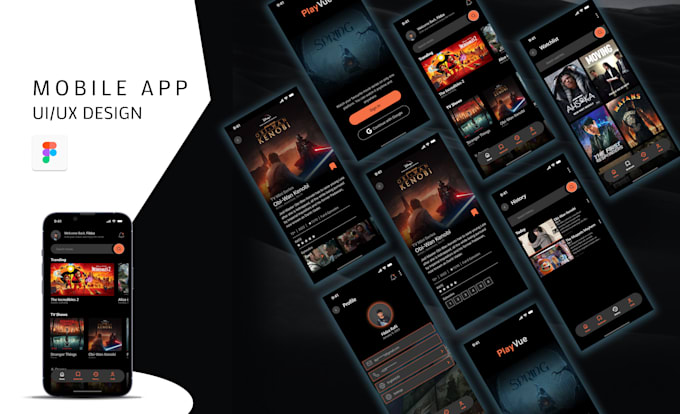 Design mobile apps ui ux using figma by Frabd45 | Fiverr