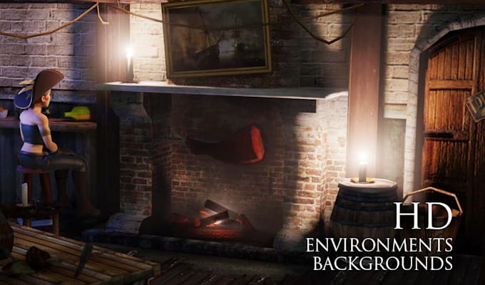 build phenomenal 3d unreal, unity environments for you
