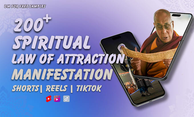 create 300 spirituality shorts
