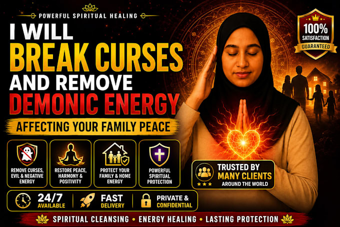 break curses and remove demonic energy affecting your family peace