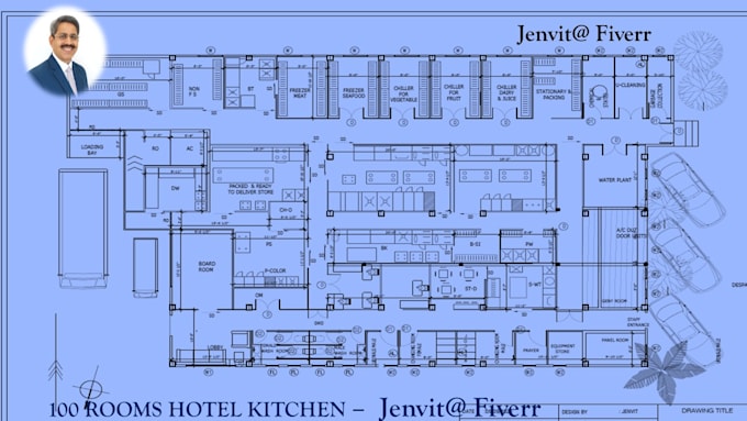 design  commercial kitchens cafes, hotels, bars layouts