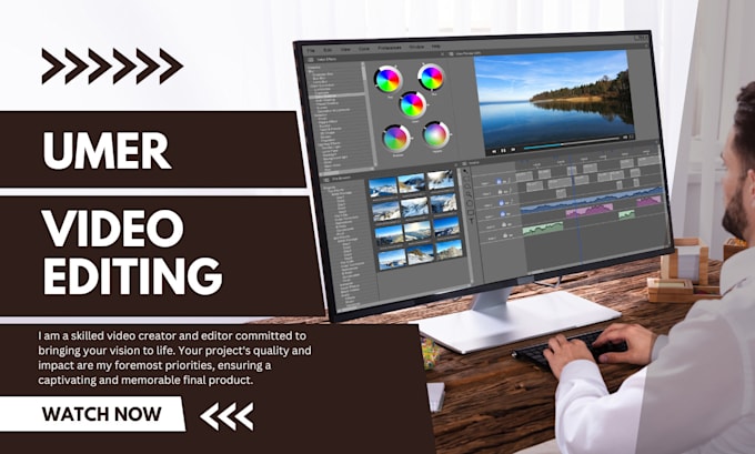 edit your video for youtube or whatever you want in 1 day