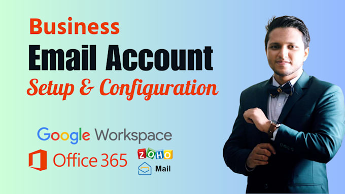 setup email accounts on google workspace or outlook for cold email marketing