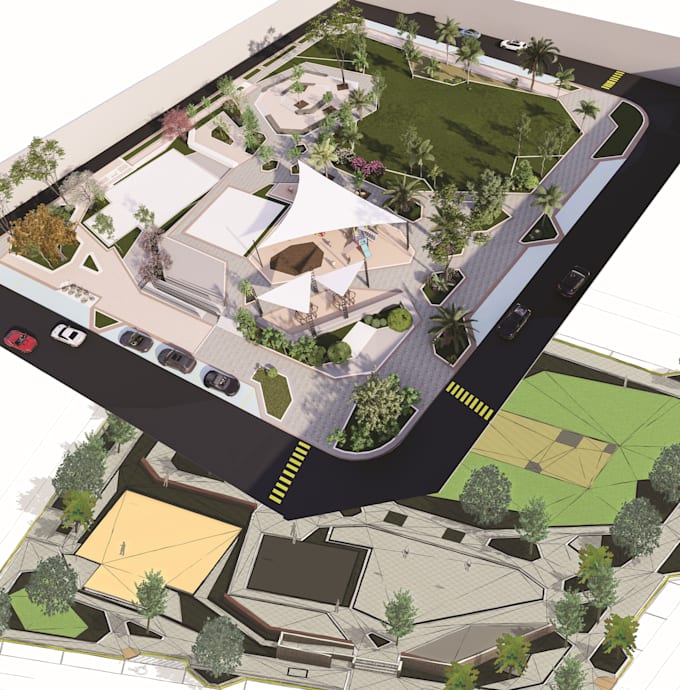 create revit bim architectural and landscape 3d models