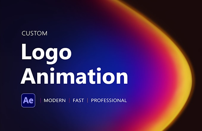 create a custom logo animation