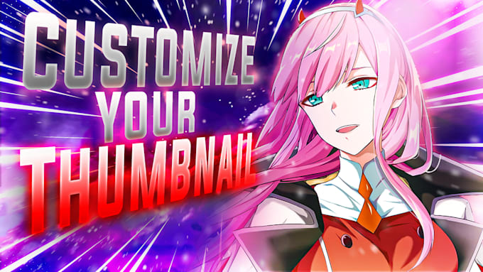 design eye catching youtube thumbnail