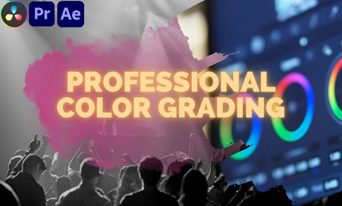 do professional video color grading and color correction