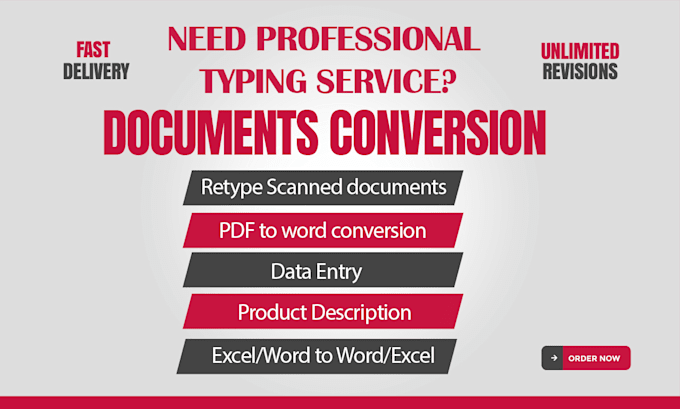 retype PDF documents, convert PDF to word