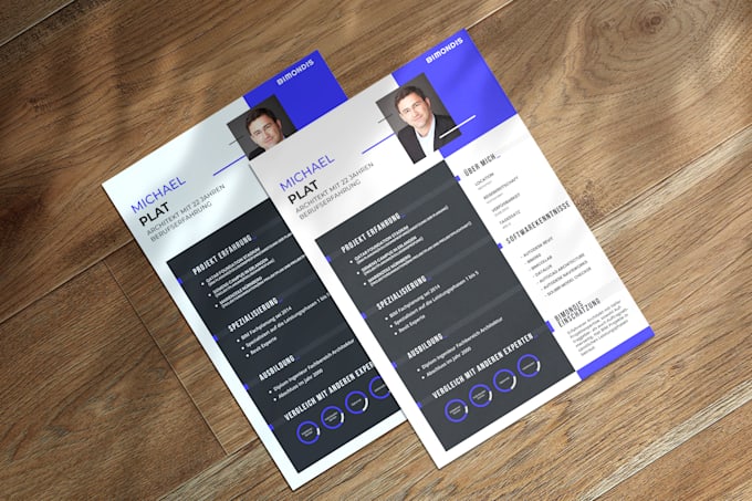 do professional resume design, modern CV design, update resume with cover letter