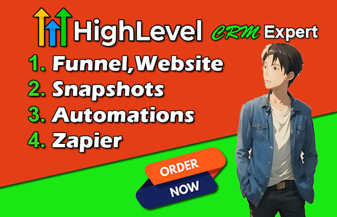 be gohighlevel automations, workflows,funnel and snapshot