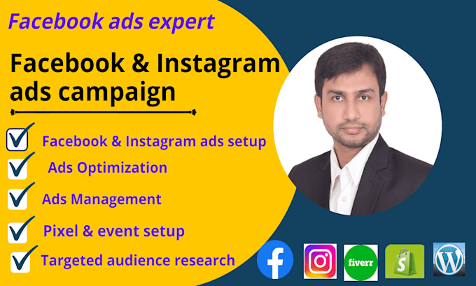 Be create and manage facebook ads campaign by Abdullah_abaki | Fiverr