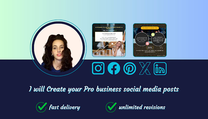 create your business social media posts
