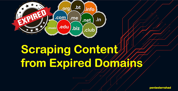 scrape content from your expired domains