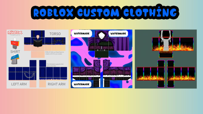 make your custom roblox shirts or pants