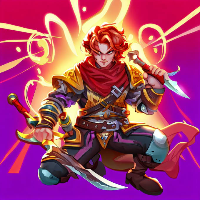 Illustrate dnd character art and dnd character by Komovisto Fiverr
