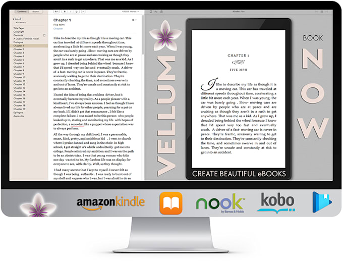 Format your ebook for kindle with vellum