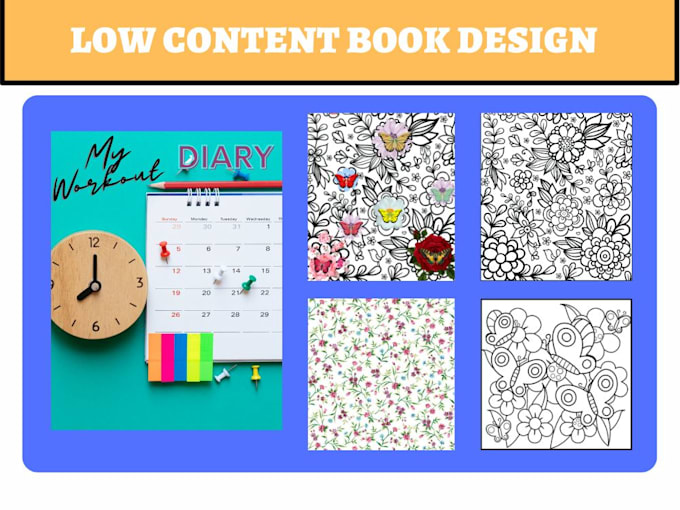format your low content book amazon KDP journal or planner in canva