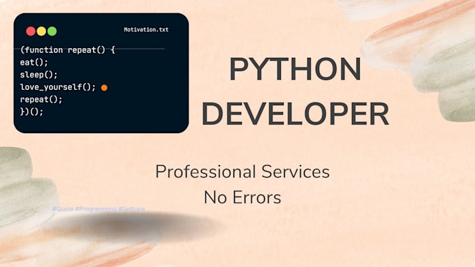 Develop python projects, machine learning, and data science by ...