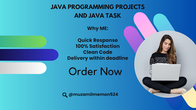 do java, java programming, java projects and java task