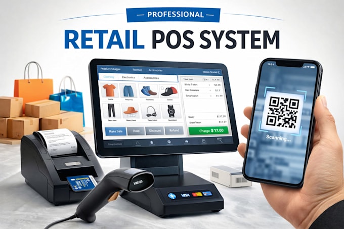 create retail point of sale pos system