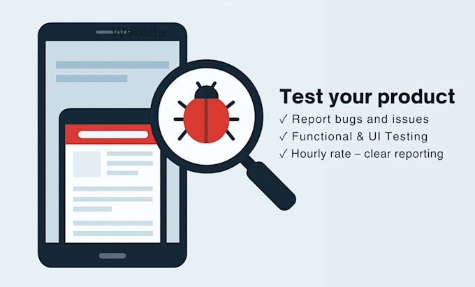test your website or mobile app