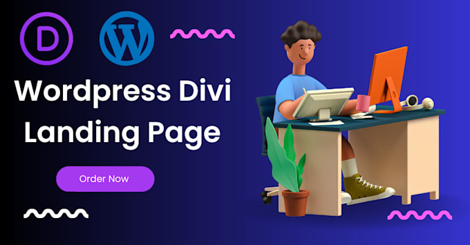 be your divi expert, wordpress divi landing page using divi builder, divi theme