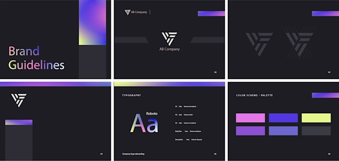 Create a corporate logo design and complete brand identity by ...