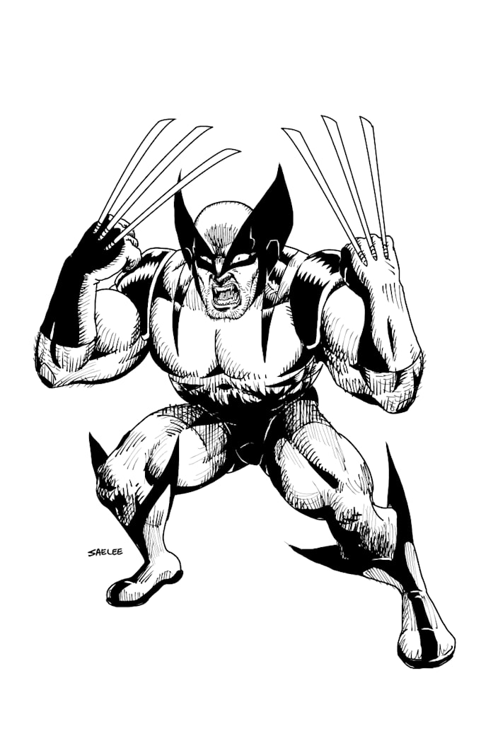 draw superhero or pinup