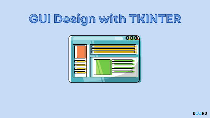 Make a simple gui with python and tkinter by Adembenabdallah | Fiverr