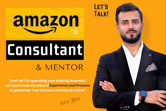 be your amazon fba consultant or mentor