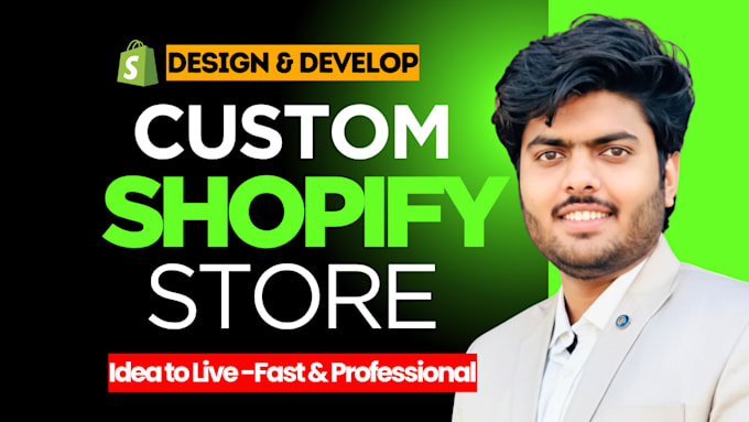 build shopify website, design or redesign dropshipping store development