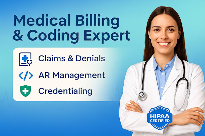 handle your medical billing, coding, ar, and credentialing
