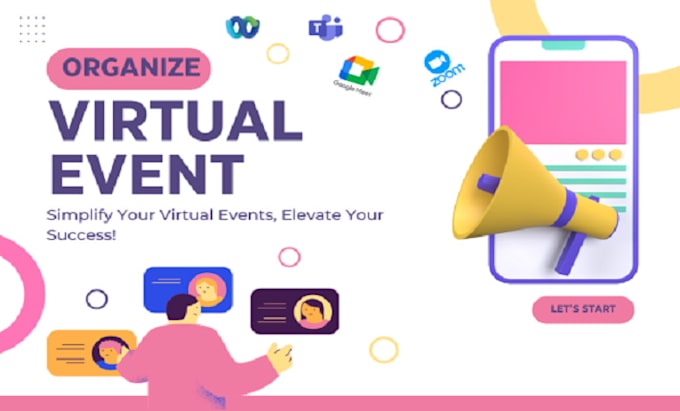 organize virtual event online