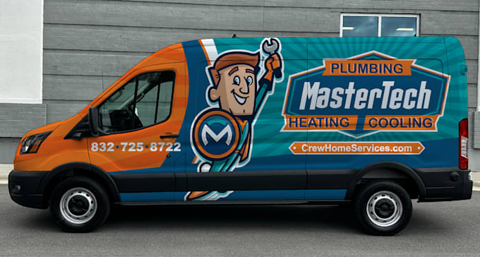 create eye catching and unique wrap design