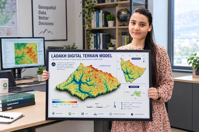 do professional cartography and gis mapping for reports research