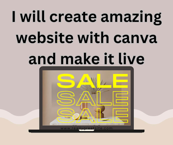 create amazing website with canva and make it live