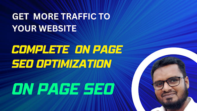 do onpage optimization to boost your website organic traffic