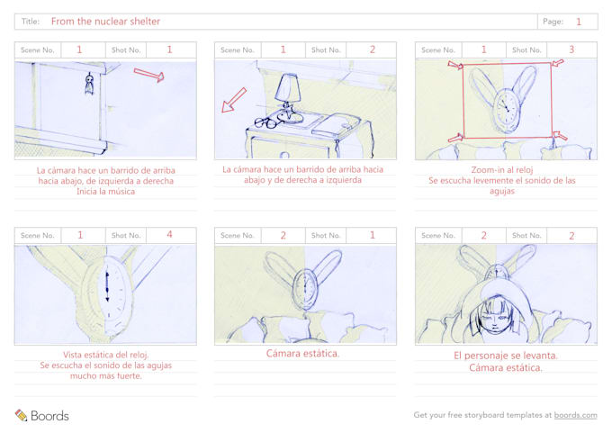 make storyboards for your comics and animations