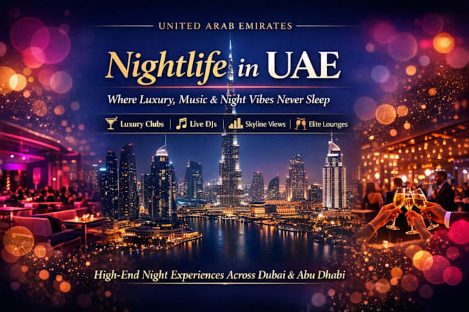 write and publish nightlife in uae on high da sites