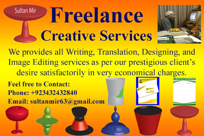 do all creative work