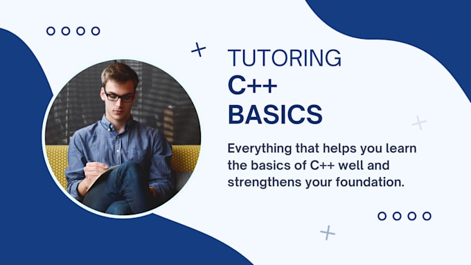 tutor cplusplus basics to high school and college students
