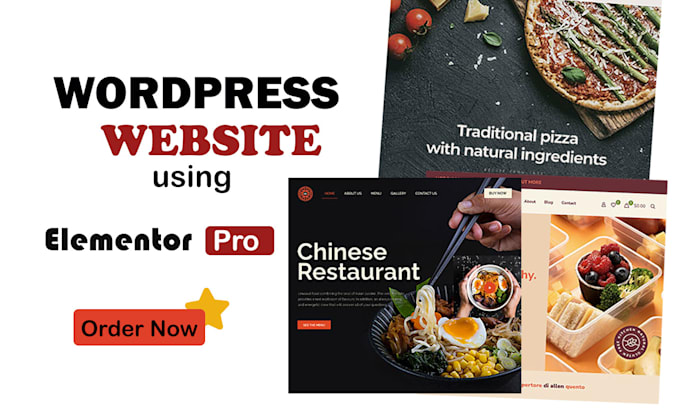 create or develop your wordpress website using elementor pro