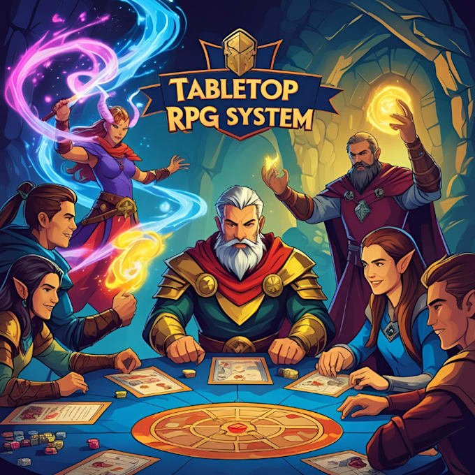 create a custom tabletop roleplaying game system
