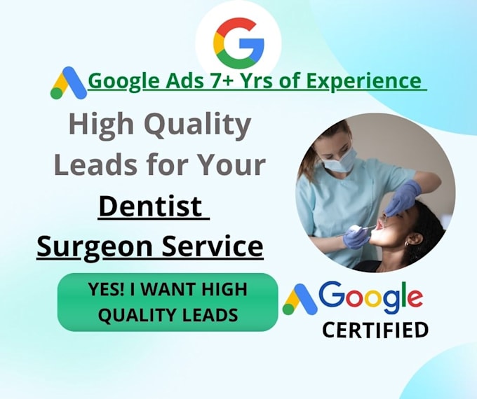 generate leads for dentist using google ads