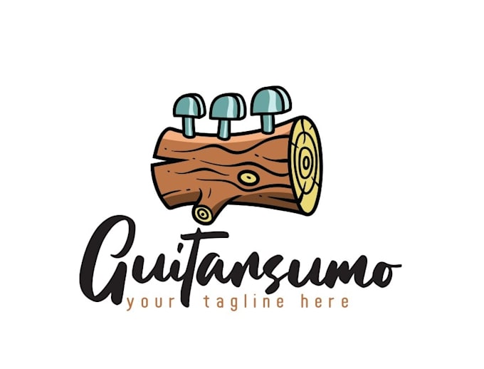 do make an modern custom guitar logo