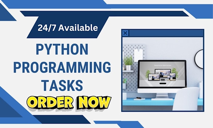 Do your python programming tasks and scripts by Skiny_techy | Fiverr