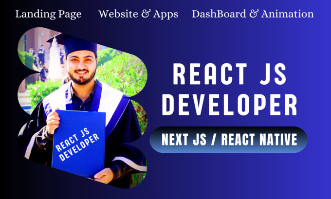 Build website in react js, next js, tailwind css and website design by ...