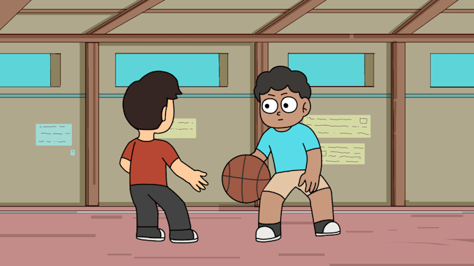 make frame by frame 2d cartoon animation video
