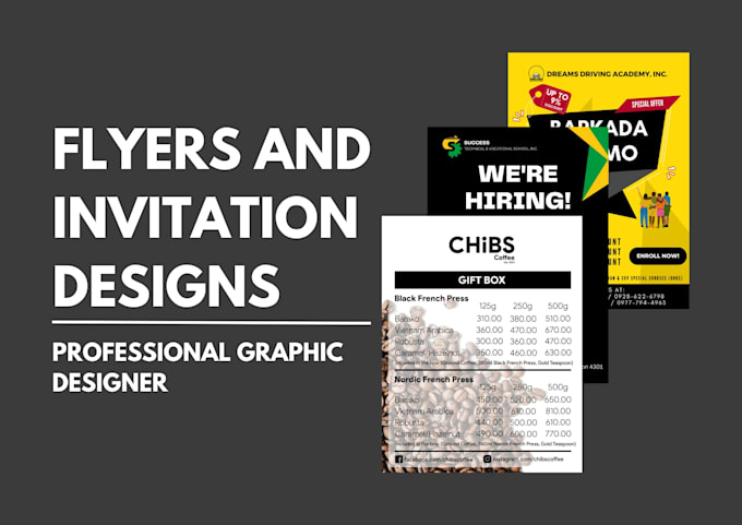 design a flyer for your brand