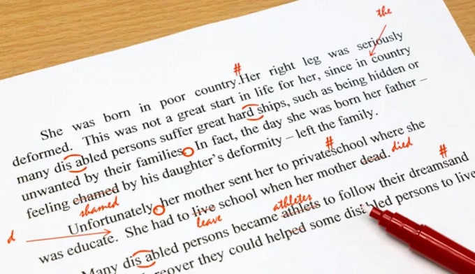 proofread and edit your italian text